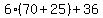 6%2870%2B25%29%2B36