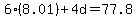 6%288.01%29%2B4d=77.8