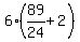 6%2889%2F24%2B2%29