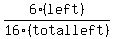 6%28left%29%2F16%28total+left%29