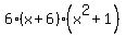 6%28x%2B6%29%28x%5E2%2B1%29