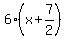 6%28x%2B7%2F2%29