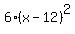 6%28x-12%29%5E2
