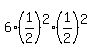 6%2A%281%2F2%29%5E2%2A%281%2F2%29%5E2