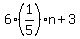 6%2A%281%2F5%29%2An%2B3