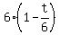 6%2A%281-t%2F6%29