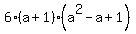 6%2A%28a+%2B+1%29%2A%28a%5E2+-+a+%2B+1%29