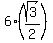 6%2A%28sqrt%283%29%2F2%29