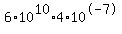 6%2A10%5E10%2A4%2A10%5E-7