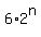 6%2A2%5En