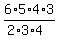 6%2A5%2A4%2A3%2F%282%2A3%2A4%29