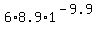 6%2A8.9%2A1%5E%28-9.9%29