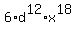6%2Ad%5E12%2Ax%5E18