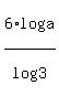 6%2Alog%28a%29%2Flog%283%29
