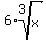 6%2Aroot%283%2Cx%29