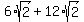 6%2Asqrt%282%29%2B12%2Asqrt%282%29