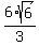6%2Asqrt%286%29%2F3