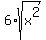 6%2Asqrt%28x%5E2%29