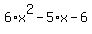 6%2Ax%5E2-5%2Ax-6