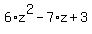 6%2Az%5E2-7%2Az%2B3