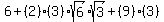 6%2B%282%29%283%29sqrt%286%29sqrt%283%29%2B%289%29%283%29