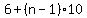6%2B+%28n+-+1%2910