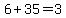 6%2B35=3
