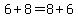 6%2B8=8%2B6