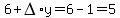 6%2BDELTA%2Ay=6-1=5
