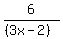 6%2F%28%283x-2%29%29