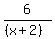 6%2F%28%28x%2B2%29%29