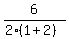 6%2F%282%281%2B2%29%29