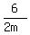 6%2F%282m%29