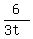 6%2F%283t%29