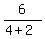 6%2F%284%2B2%29