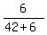 6%2F%2842%2B6%29