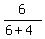 6%2F%286%2B4%29%29