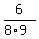 6%2F%288%2A9%29
