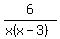 6%2F%28x%28x-3%29%29