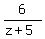 6%2F%28z%2B5%29