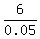 6%2F0.05