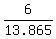 6%2F13.865