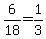 6%2F18=1%2F3
