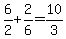 6%2F2%2B2%2F6=10%2F3