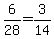 6%2F28=3%2F14
