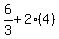 6%2F3%2B2%284%29