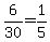 6%2F30=1%2F5