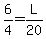6%2F4=L%2F20