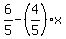 6%2F5-%284%2F5%29%2Ax