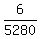 6%2F5280
